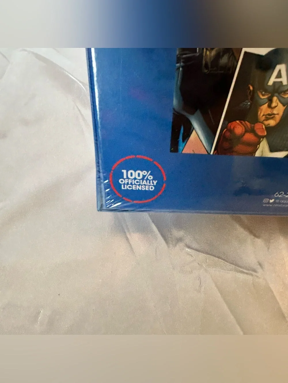 Marvel Captain America Puzzle 500 Piece Jigsaw Puzzle Aquarius New Sealed